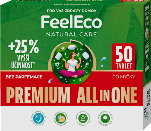 Tablety do umývačky riadu Premium All in One FeelEco