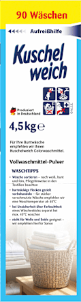 Vollwaschmittel Pulver Sommerwind Kuschelweich