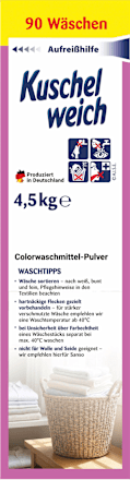 Colorwaschmittel Pulver Blütenfrische Kuschelweich