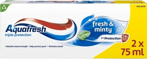 Pasta za zube Fresh i Minty, 2x75ml Aquafresh