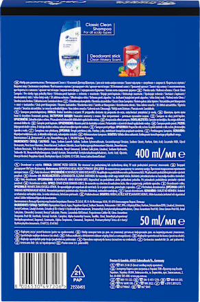 Poklon-paket Gentleman head&shoulders