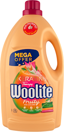 prací gel s keratinem na barevné prádlo Woolite