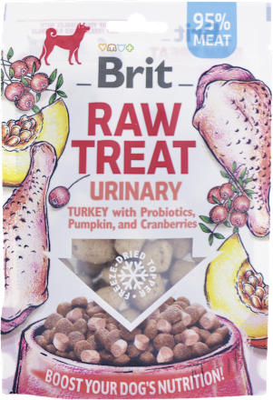 Pochúťka pre psy Raw Treat Urinary Brit