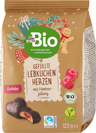 Turtă dulce cu gem de zmeură ECO dmBio