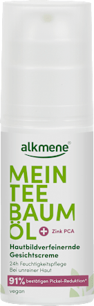 Gesichtscreme Hautbildverfeinernd  Mein Teebaumöl alkmene