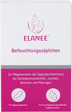 Befeuchtungszäpfchen Elanee