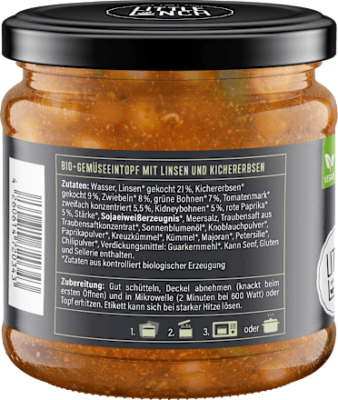 Eintopf Protein Bowl Kichererbsen & Linsen Little Lunch