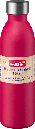 Nemesacél kulacs, 600 ml-es, többféle színben Profissimo