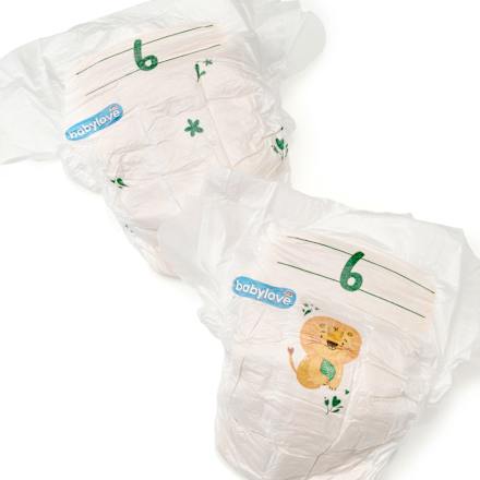 Öko pelenka 6-os méret, 15-20 kg, havi csomag babylove
