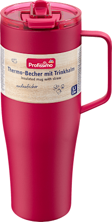 Thermo pohár szívószállal Profissimo
