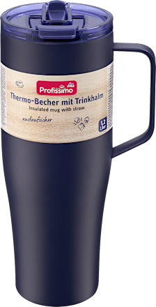 Thermo pohár szívószállal Profissimo