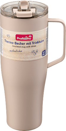 Thermo pohár szívószállal Profissimo