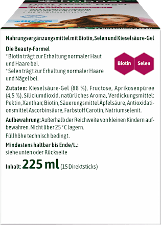 Haut Haare Nägel Direktsticks 15 St hübner