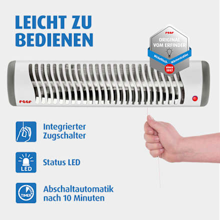 Wickeltisch-Heizstrahler EasyHeat Flex 500 Watt Reer