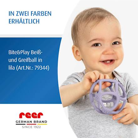 Beiß- und Greifball Bite & Play petrol Reer