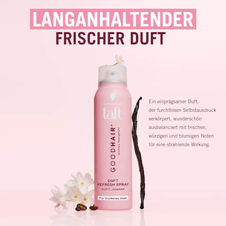 Refresh Spray Good Hair Soft Jasmine Schwarzkopf taft