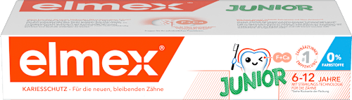Zahnpasta Kinder Junior 6-12 Jahren (2x75ml) elmex