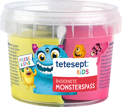 Badeknete Monster Kinder Badespaß 2x50g tetesept: KIDS