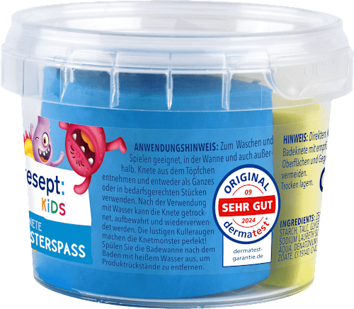 Badeknete Monster Kinder Badespaß 2x50g tetesept: KIDS