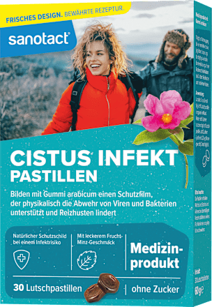 Cistus Infekt Pastillen 30 St sanotact