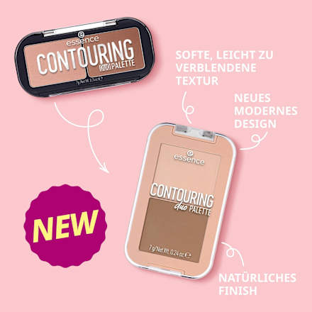 Konturpalette Contouring Duo 20 Medium essence