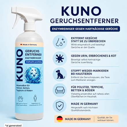 Geruchsentferner Enzymreiniger Kuno