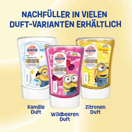 Flüssigseife No-Touch Wildbeeren, Nachfüllpack Sagrotan