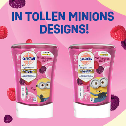Flüssigseife No-Touch Wildbeeren, Nachfüllpack Sagrotan
