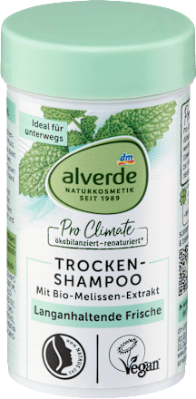 Shampoo secco con estratto di melissa Bio Pro Climate alverde