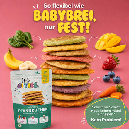 Pfannkuchenmischung Baby ab 6 Monaten little BITIES