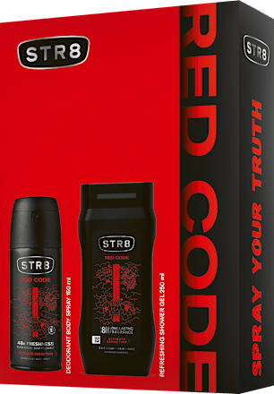 Red Code tusfürdő és deo spray ajándékcsomag STR8