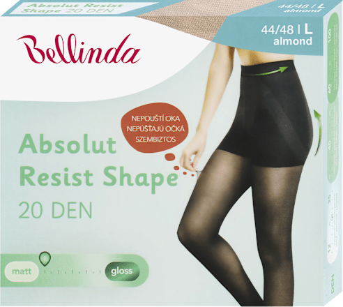 punčochové kalhoty Absolut Resist Shape velikost 44/48, hnědé Bellinda