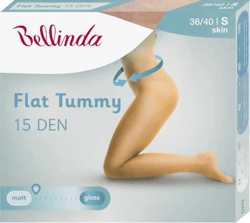 punčochové kalhoty FLAT TUMMY tělové vel. S Bellinda