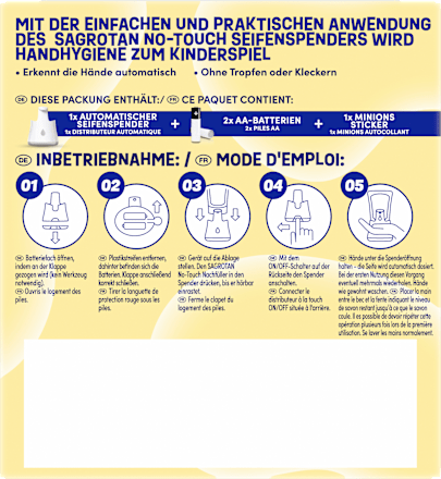 Seifenspender No-Touch Kids Sagrotan