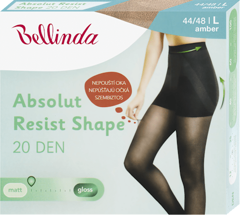 punčochové kalhoty Absolut Resist Shape velikost 44/48, hnědé Bellinda