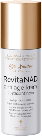 Pleťový krém proti vráskam RevitaNAD s astaxantínom Dr. Sandra