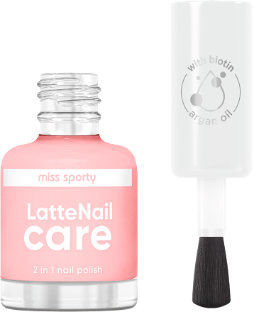 Körömlakk, Nail Latte Care - 010 Transparent Pink miss sporty