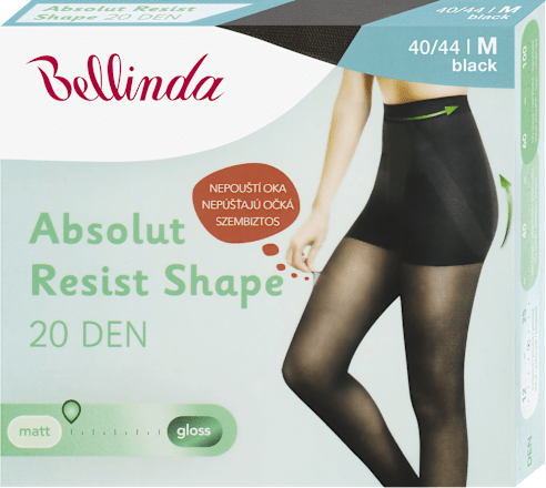 punčochové kalhoty Absolut Resist Shape velikost 40/44, černé Bellinda