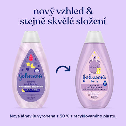 Bedtime mycí gel 2 v 1 Johnson's baby