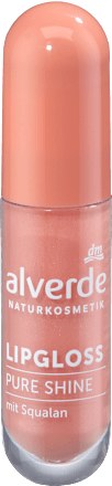 Sjaj za usne Pure Shine Peach Glow 30 alverde NATURKOSMETIK