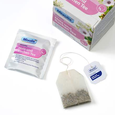 Arzneitee, Hals & Rachen Tee (12 Beutel) Mivolis