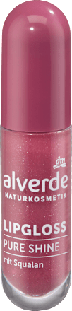 Lipgloss Pure Shine 40 Glossy Berry alverde NATURKOSMETIK
