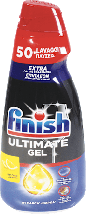 Ultimate Gel per lavastoviglie al limone Finish
