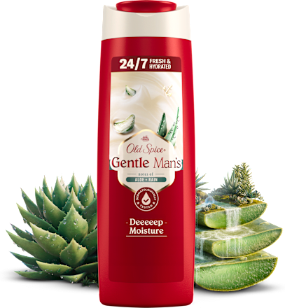 Sprchovací gél Gentle Man's Aloe + Rain Old Spice