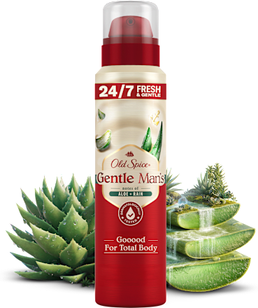 Pánsky dezodorant v spreji Gentle Man's Aloe + Rain Old Spice