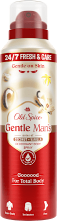 Pánsky dezodorant v spreji Gentle Man's Coconut + Vanilla Old Spice