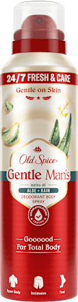 Pánsky dezodorant v spreji Gentle Man's Aloe + Rain Old Spice