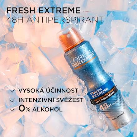 antiperspirant sprej Fresh Extreme L'ORÉAL PARiS MEN EXPERT