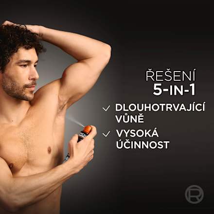 antiperspirant sprej Carbon Protect L'ORÉAL PARiS MEN EXPERT