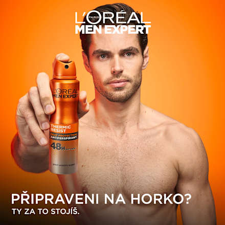 antiperspirant sprej Thermic Resist L'ORÉAL PARiS MEN EXPERT